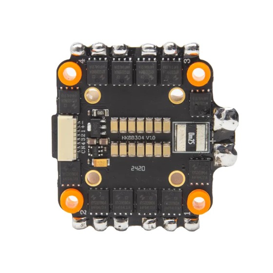 Offres Spéciales HAKRC F405 V2 60A 4in1 ESC 30.5x30.5 F405 contrôleur de vol de pile pour accessoire de compatibilité RC Drone 2-6S